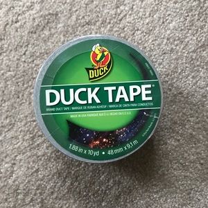 NWT Galaxy Print Duct Tape